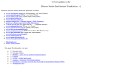 Desktop Screenshot of palm-s.de